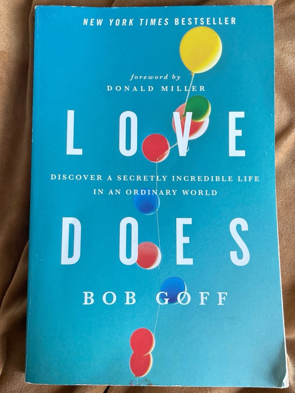 Love Does Paperback Journal - Blue Cover